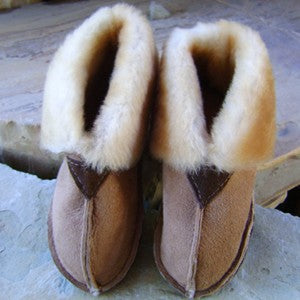 Ladies Boot Style Sheepskin Slippers – Caribou Clothes